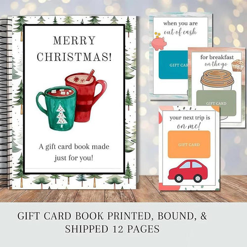 🎄📚Christmas Gift Card Book: Surprises On Every Page