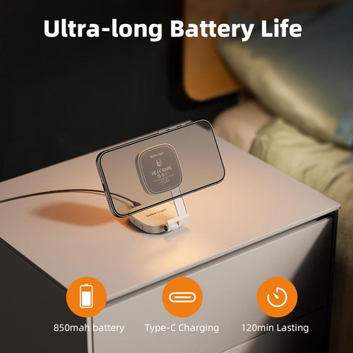 Magnetic Selfie Light with Mirror: Use Your Good Camera