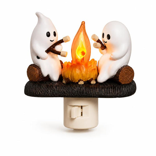 Cozy Ghost Campfire Night Light