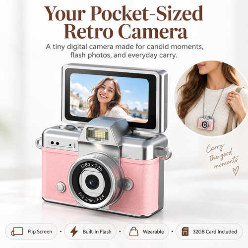 Nostalgia Mini Camera: Photos That Feel Like Memories, Wherever You Are