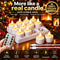 Rechargeable Tea Lights 12-Pack: Never Buy Batteries Again