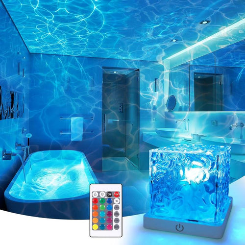 Shower Ripple Light: Turn Your Shower Into A Spa