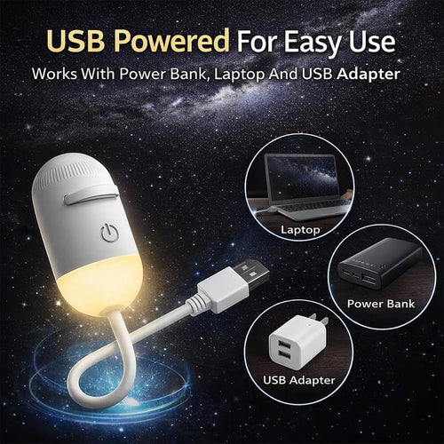 Galaxy Projector & Warm Night Light: Turns Your Ceiling Into a Star Field