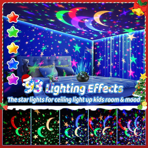 Star and Dinosaur Projector Night Light: Bedtime They Want
