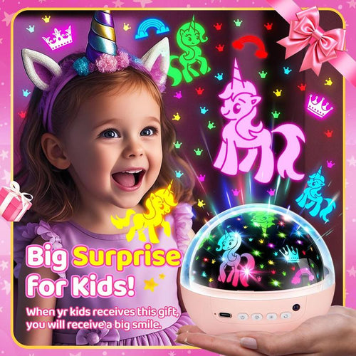 Star and Dinosaur Projector Night Light: Bedtime They Want