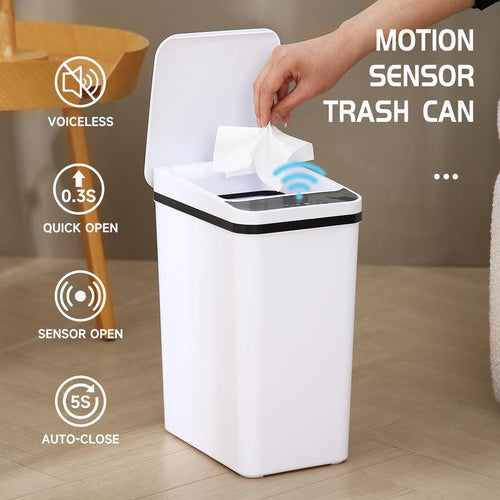 Touchless Sensor Trash Can 2-Pack